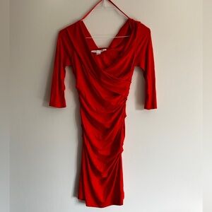 Diane Von Furstenberg cocktail dress.